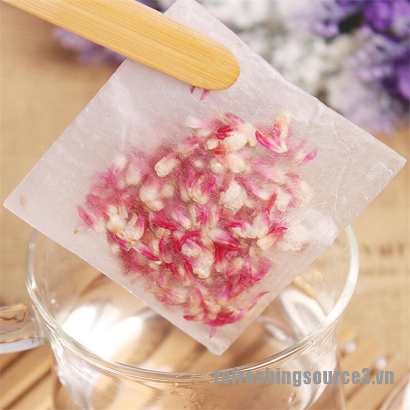 Bộ 100 Miếng Lọc Trà Bằng Sợi Ngô Tiện Dụng