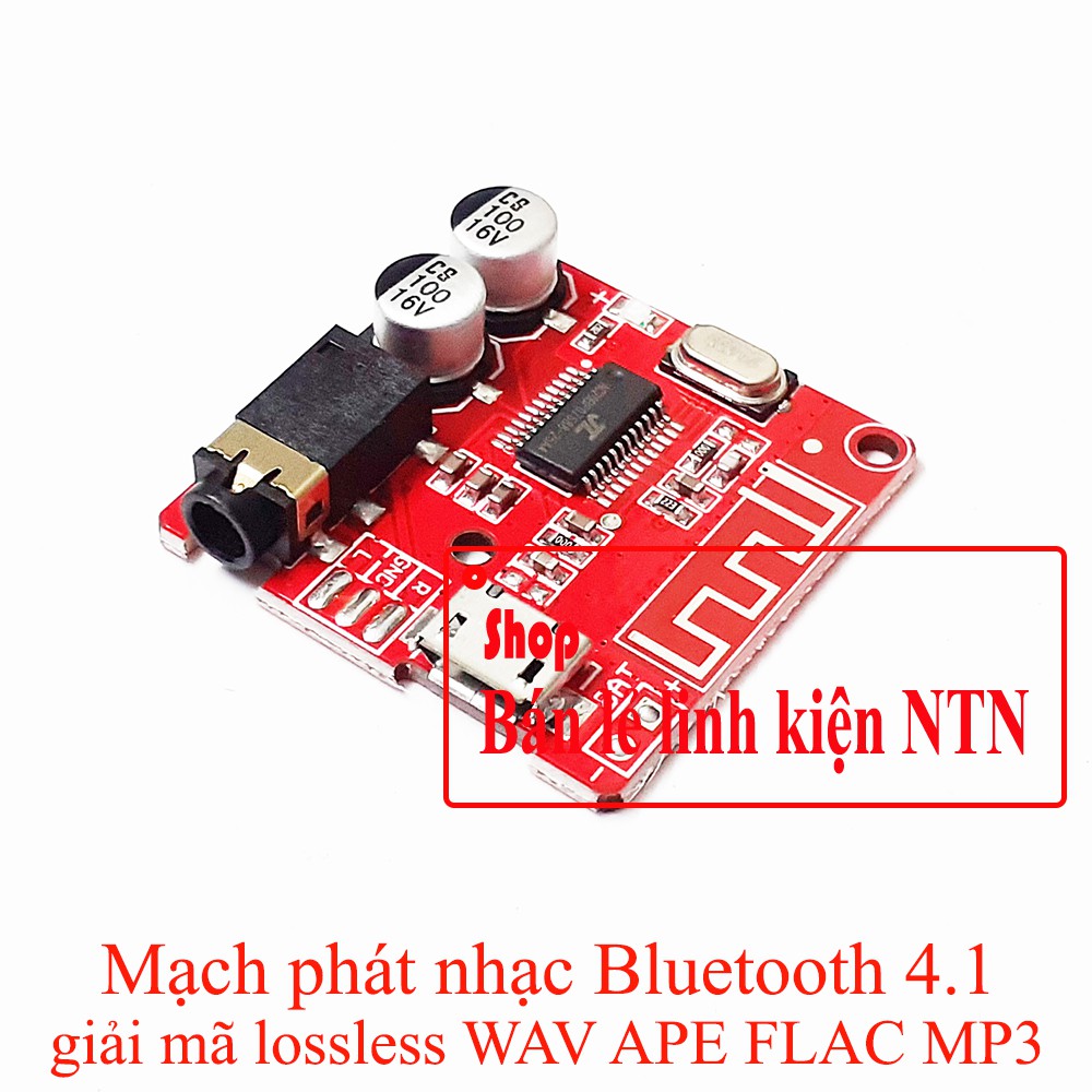Bảng mạch Bluetooth âm thanh giải mã lossless WAV + APE + FLAC + MP3