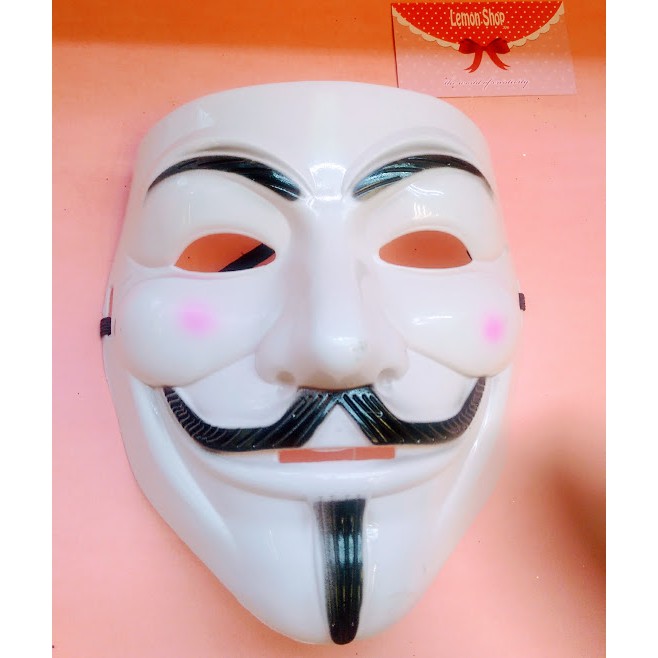 Mặt Nạ Hacker Anonymous - Có đèn phát sáng