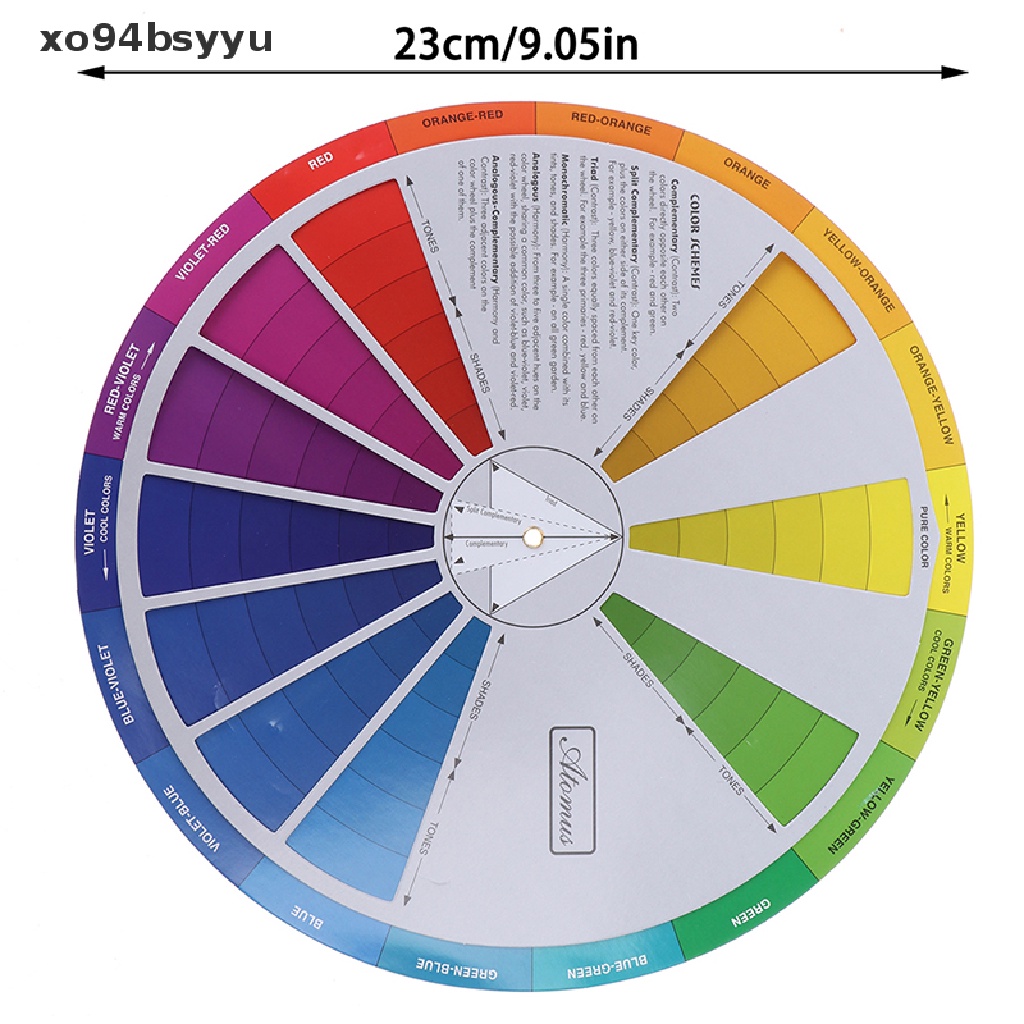 Thẻ Giấy Trộn Màu Mực Xo94Bsyu Xoay Tròn Trung Tâm Xăm Hình
