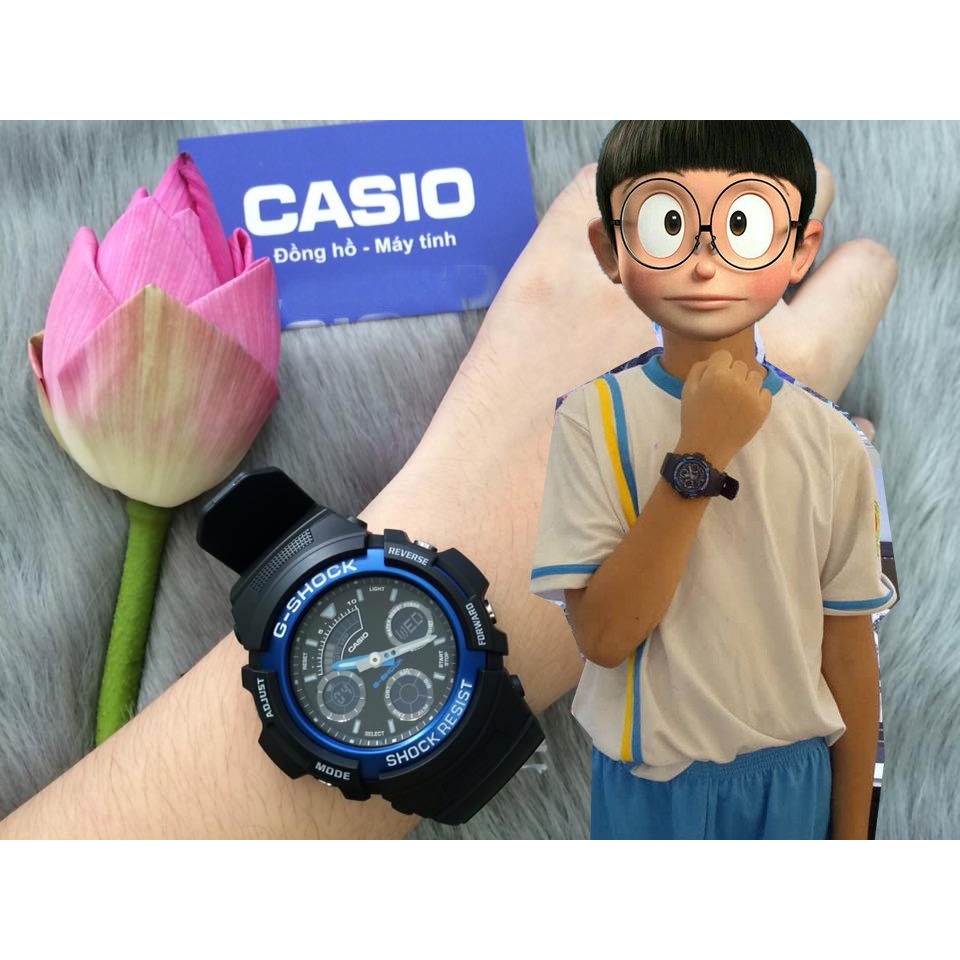 Đồng hồ nam Casio G Shock AW-591-2ADR thể thao chống nước