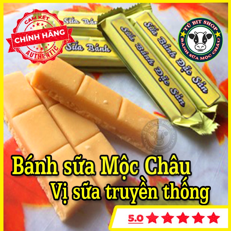 Combo 5 Bánh sữa Mộc Châu gói 200g