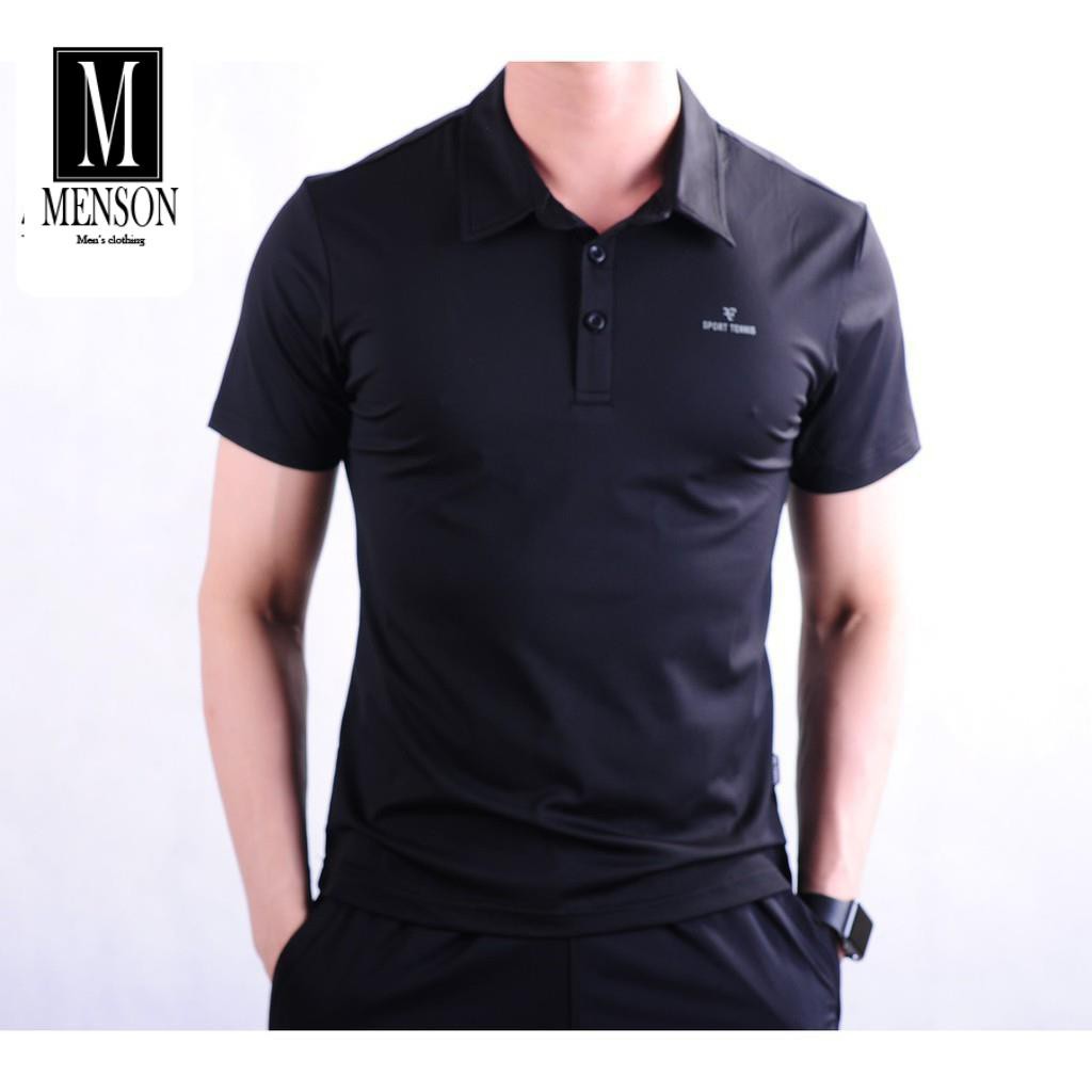 ⭐️HÀNG LOẠI 1⭐️Bộ thể thao nam cao cấp, vải thun lạnh co giãn xuất xịn - Đồ bộ thể thao nam tập gym cổ bẻ cộc tay M4 | BigBuy360 - bigbuy360.vn