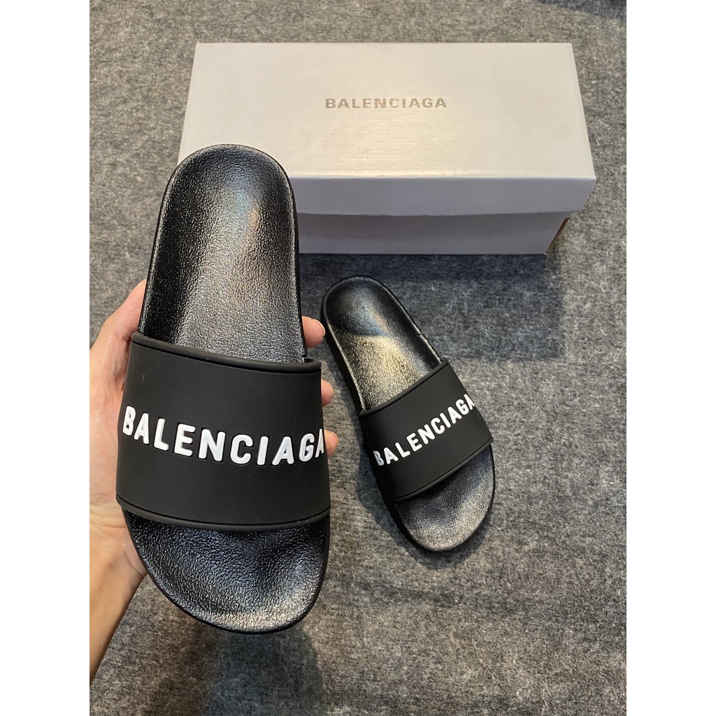 Dép Balenciaga Đen Bản Chuẩn