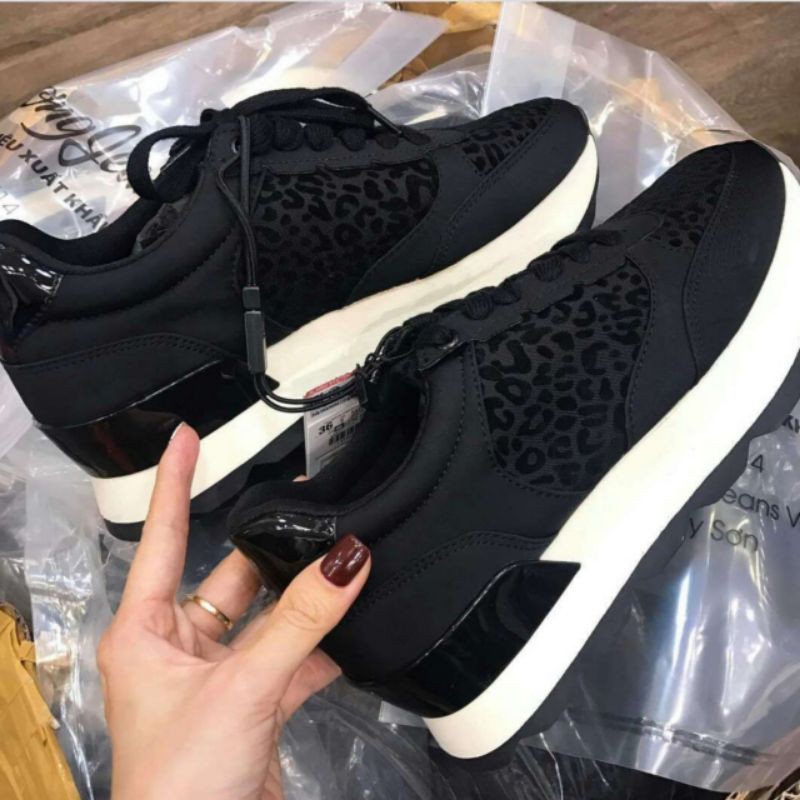 Rẻ vô địch-Giày Zara chuẩn xịn vnxk Sneaker Leopard