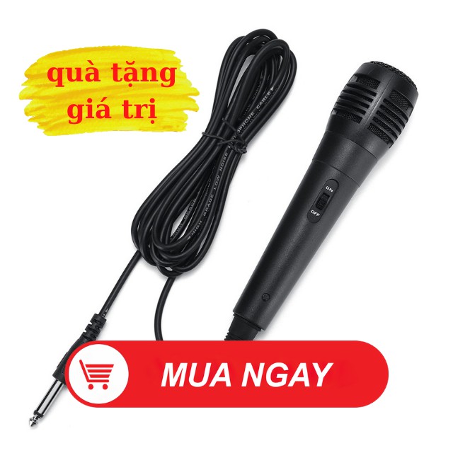 [ BH12 Tháng, Tặng Micro Hát Karaoke ] Loa Hát Karaoke KIMISO KM-S5Loa Hát Karaoke Kết Nối Điện Thoại Máy Tính