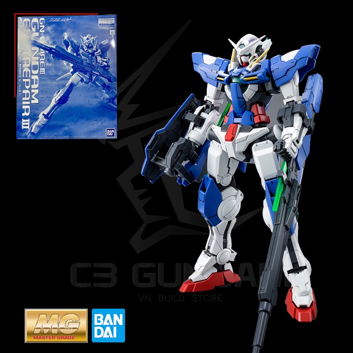 [P-BANDAI] MÔ HÌNH ĐỒ CHƠI LẮP RÁP GUNDAM MG 1/100 GN-001REIII GUNDAM EXIA REPAIR III GUNPLA CHÍNH HÃNG NHẬT BẢN