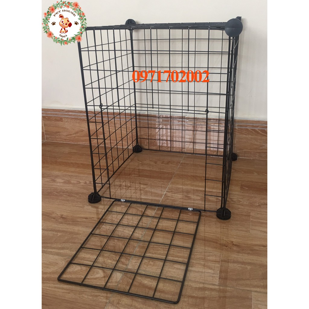 Cửa lưới chuồng quây chó mèo lắp ghép size 35x45 sỉ