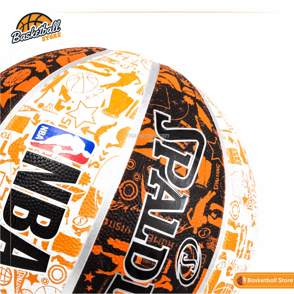 Quả bóng rổ Spalding NBA GRAFFITI | mã 73-722Z (Outdoor)