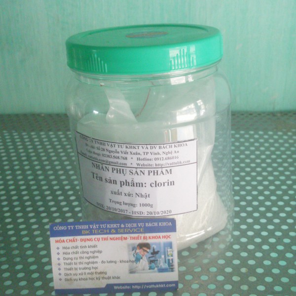 Clorin xử lý làm trong nước