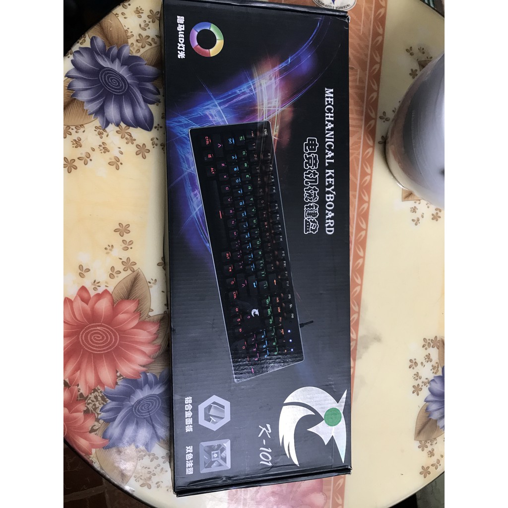 Bàn Phím Cơ Gaming K101 Bản nâng cấp Bảng Kim | BigBuy360 - bigbuy360.vn