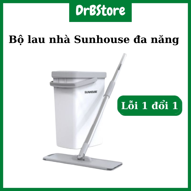 Bộ lau nhà SUNHOUSE KS-CL3211PW SPACE SAVING đa năng thông minh DrbStore