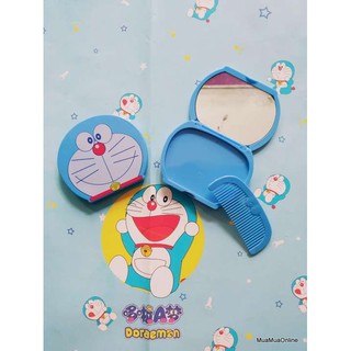 Bộ Gương soi và lược mini Doreamon