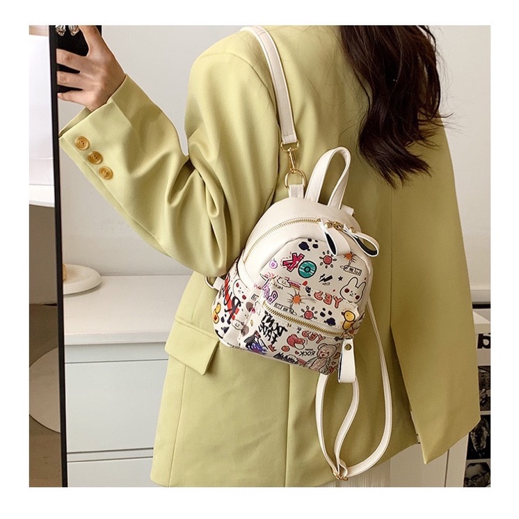 Balo đeo chéo nữ mini đeo 2 kiểu mùa hè đi chơi đẹp thời trang dễ thương DIOMI