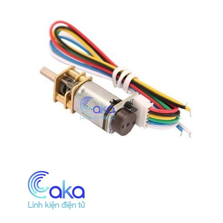 Động Cơ DC Servo Giảm Tốc GA12 - N20 Encoder