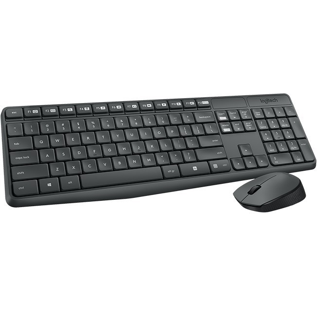  Bộ bàn phím chuột không dây Logitech MK235