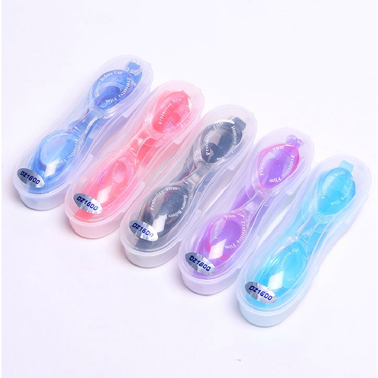 Kính Bơi Trẻ Em Tặng Nút Bịt Tai Chống Nước 3-10 Tuổi (Có Hộp Đựng)