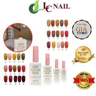 Sơn gel hàn quốc, Sơn móng tay thạch VeryGoodNail 30 màu, 15ml [21-30]