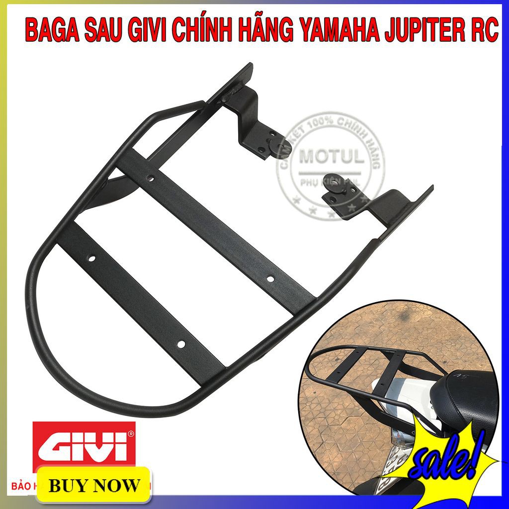 Baga sau GIVI xe Jupiter RC/ Jupiter RC fi/ SRL115Z/ ZR/ ZR Fi dùng chở đồ gắn được thùng sau hàng chính hãng