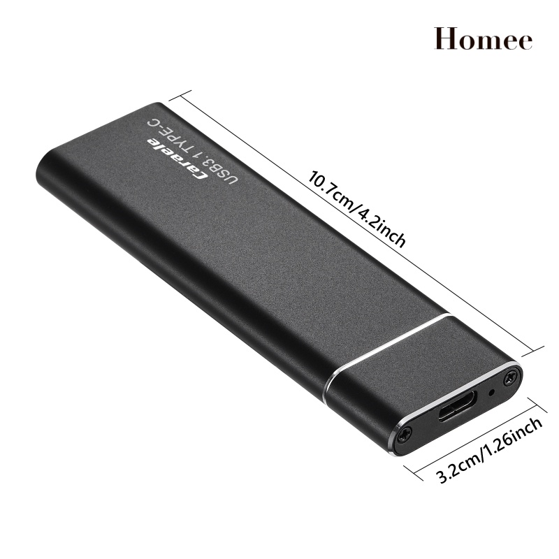 Ổ Cứng Ssd Usb3.1 1t Bằng Nhôm Di Động Thay Thế Cho Android / Máy Tính Bảng / Laptop