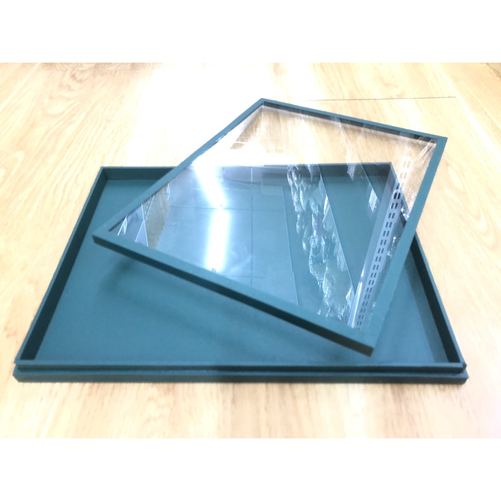 Hộp Trưng Bày Mẫu Nail - hộp kính nail