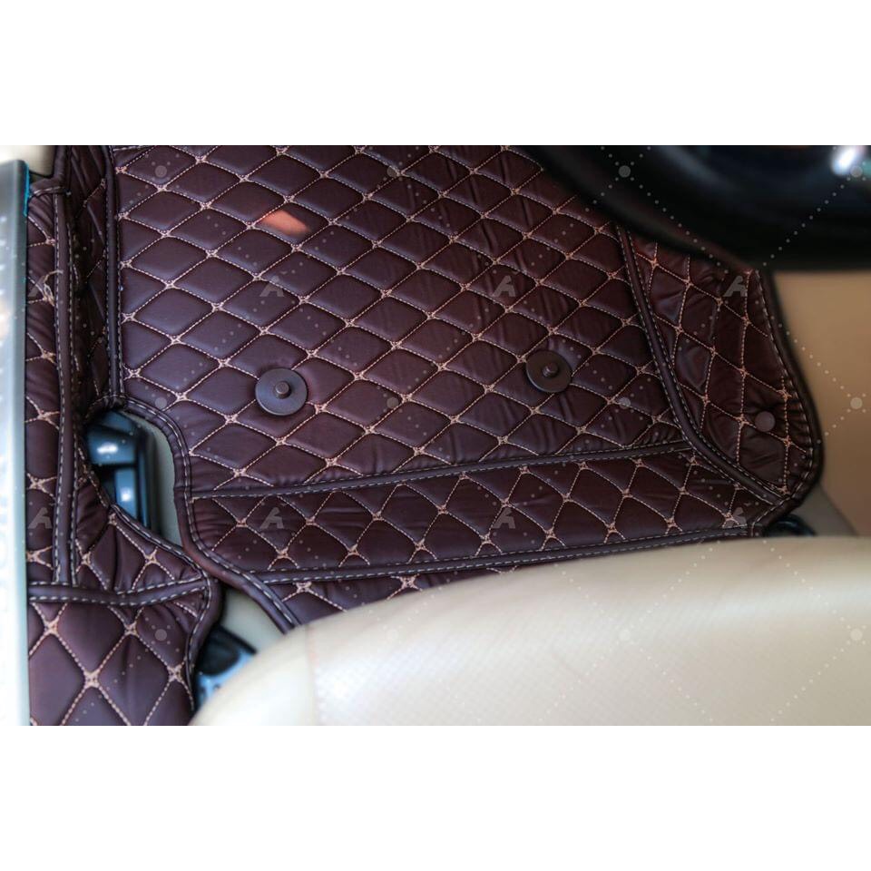 Thảm lót sàn ô tô 5D 6D Nissan Navara  2013-2022 da PU cao cấp, không mùi, giảm tiếng ồn_Thamtot90