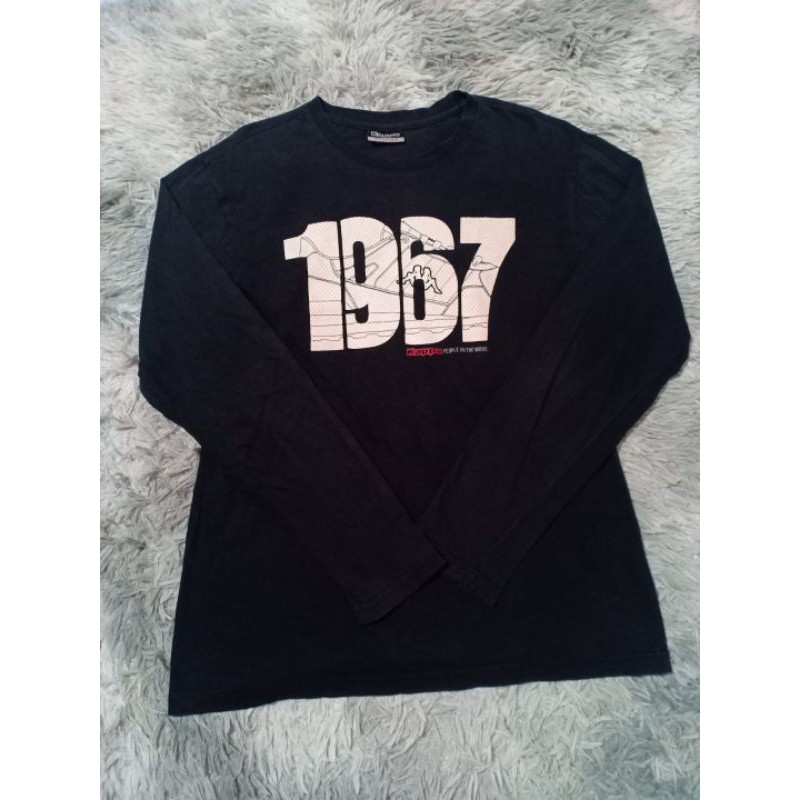 Áo thun tay dài sweater kappa real authentic chính hãng