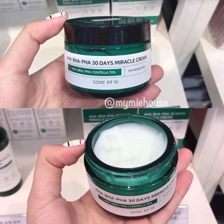 ( Cận da.te 03/2023 )Kem Dưỡng Mụn Some By Mi AHA-BHA-PHA 30 Days Miracle Cream