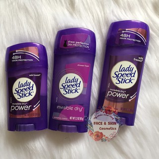 Lăn Khử Mùi (Lăn Nách) Dạng Sáp Dành Cho Nữ Lady Speed Stick Xuất Xứ Mỹ