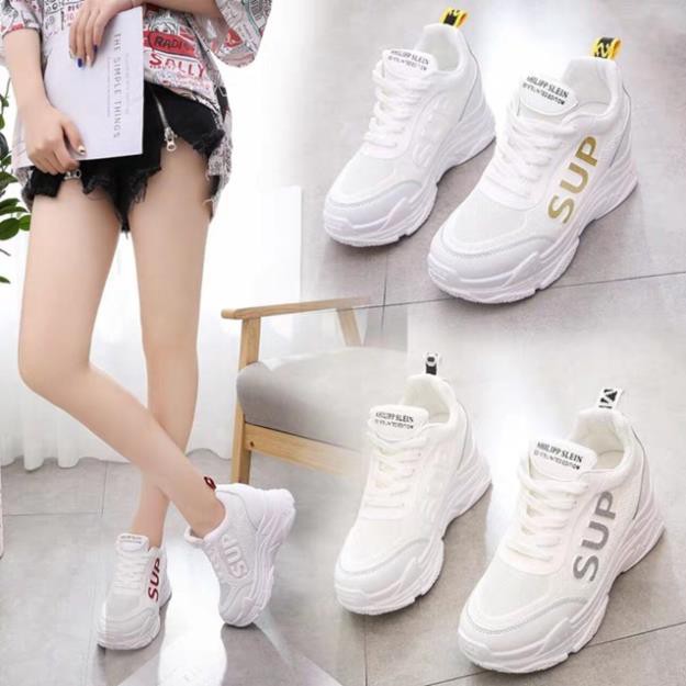 Săn Sales Giày bata đế độn 7cm new 2020 : . ! new ⚡ ; * 2021 ¹ NEW hot . ! **