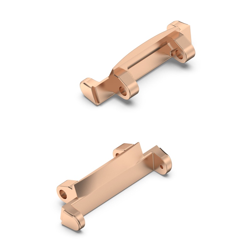 Đầu Nối Dây Đeo Đồng Hồ Bằng Kim Loại Rộng 22mm Cho 2