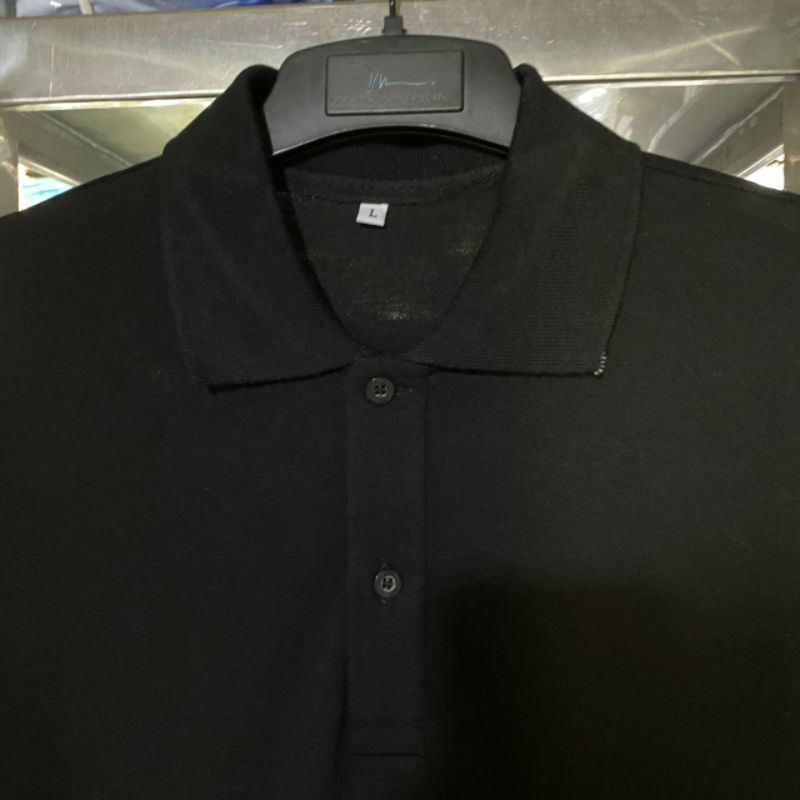 Áo thun Polo trơn form unisex 2 màu (Ảnh thật)