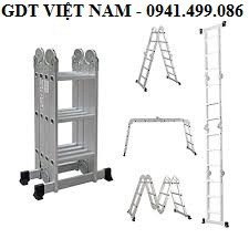 THANG GẤP KHÚC 4 ĐOẠN 4,7M (THANG M 4,7M) _ GDT VIỆT NAM