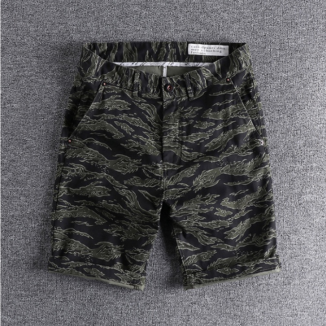 Quần ngắn rằn ri _camo_dã ngoại