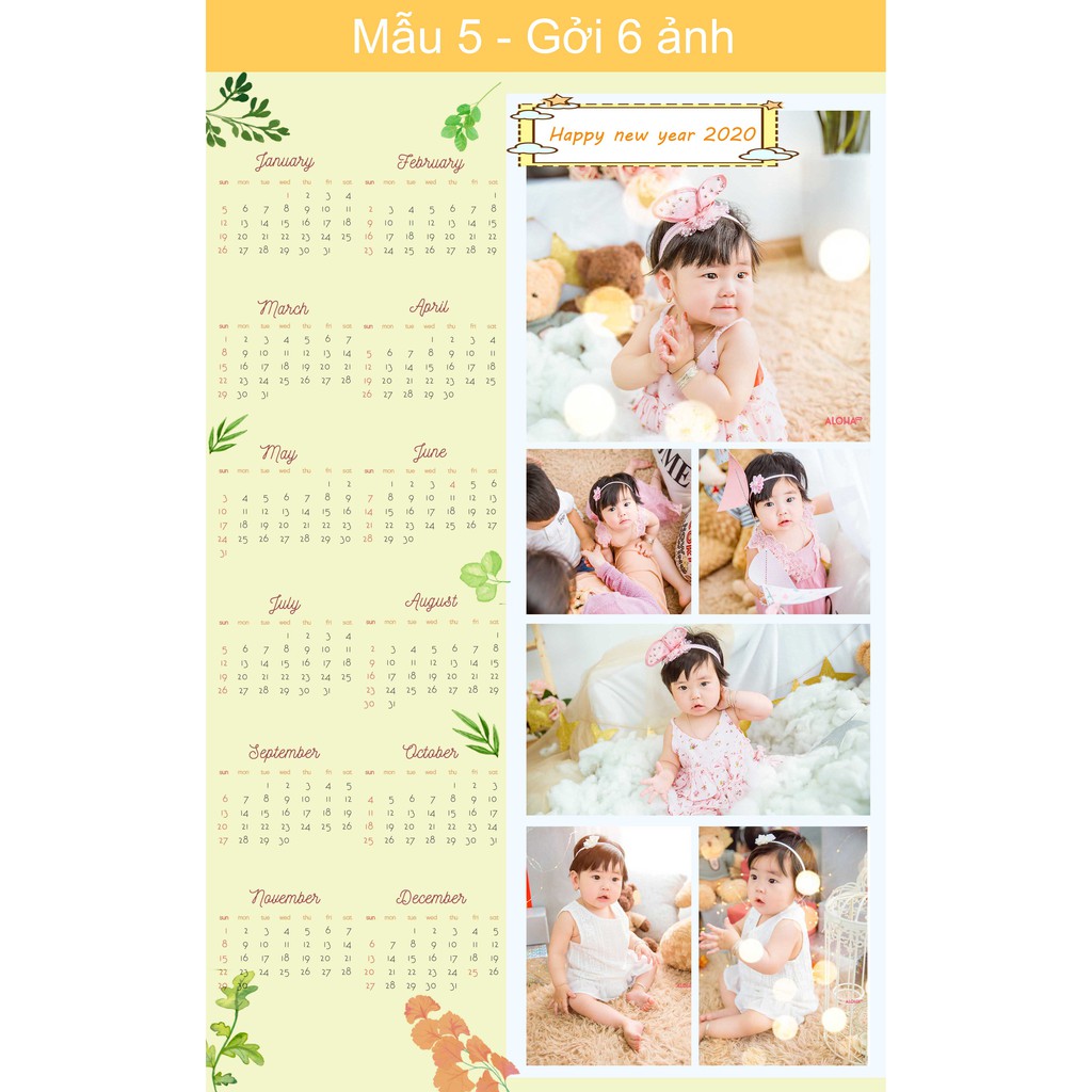 Lịch tết 2020 in 15 ảnh | BigBuy360 - bigbuy360.vn