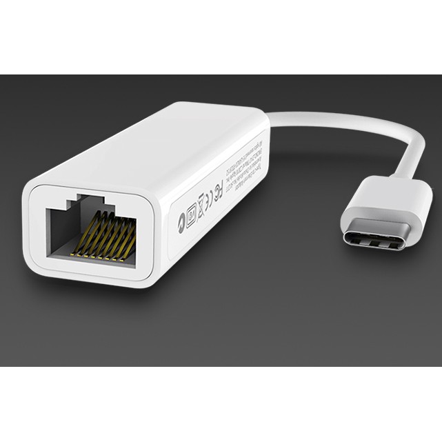 Adapter chuyển đổi từ cổng USB Type C sang cổng mạng lan BT45 cho điện thoại, máy tính bảng, iPad, Macbook ... - Beetech