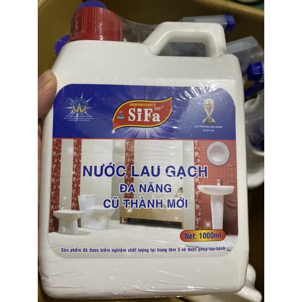 Nước Tẩy Trắng Ron, Sàn Gạch Men Cực Trắng Sifa 1200ml