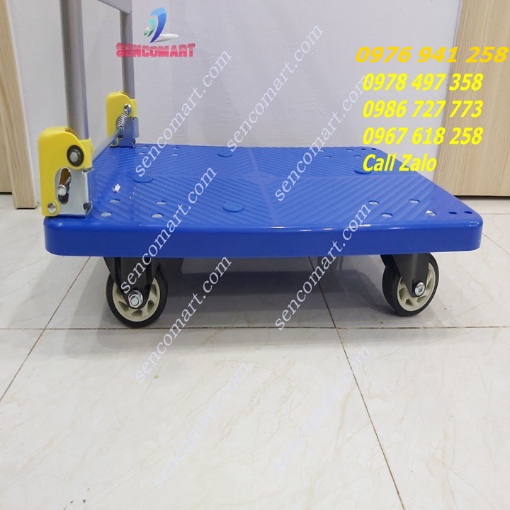 thanh lý ! Xe Đẩy Hàng NINDA FD 150- XE Chuyển hàng sàn nhựa tải trọng 150kg