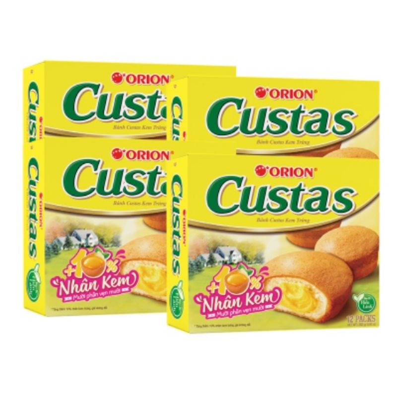 BÁNH CUSTAS HỘP 12 CÁI