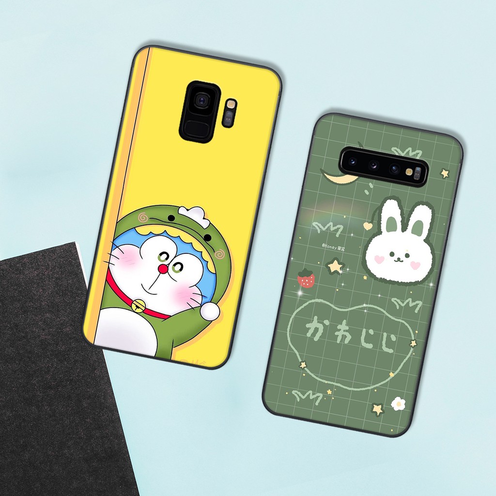 Ốp lưng Samsung S9/ S9 PLUS/ S10/ S10 PLUS/  A01/ A11-   ỐP LƯNG THỎ - GẤU- DORAEMON-  GẤU TRẮNG siêu đáng yêu