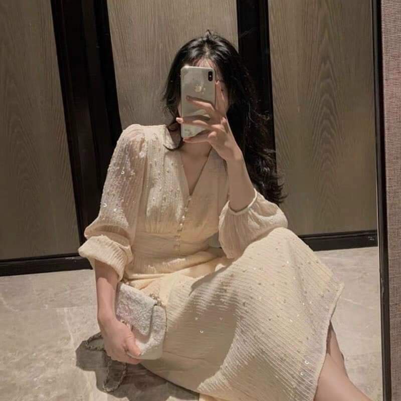 🍁Váy tiểu thư cúc ngọc xinh xẻo (Zamy Store) | BigBuy360 - bigbuy360.vn
