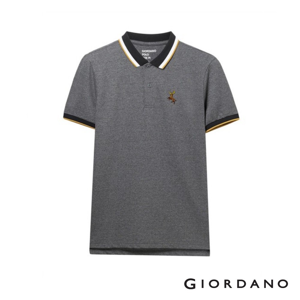 [Mã WABRWM12 giảm 10% đơn 99K] Áo Thun Nam Có Cổ Polo Logo Hưu Giordano 01019202 | BigBuy360 - bigbuy360.vn