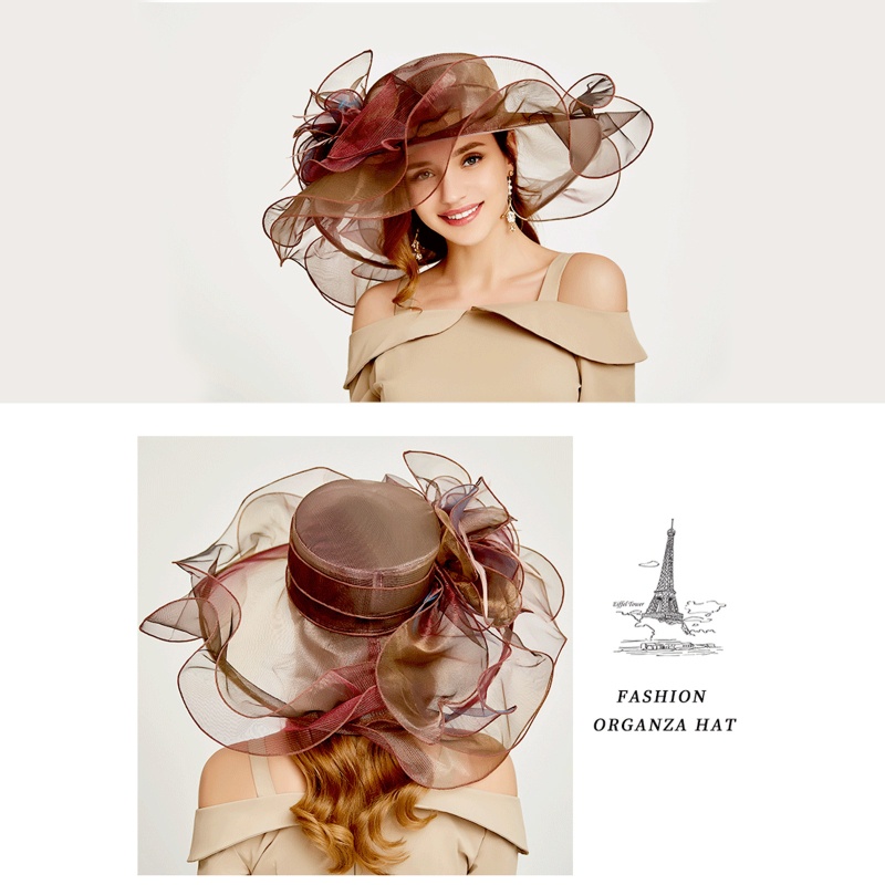Nón Oganza Thời Trang Mùa Hè Thoáng Khí Cho Nữ