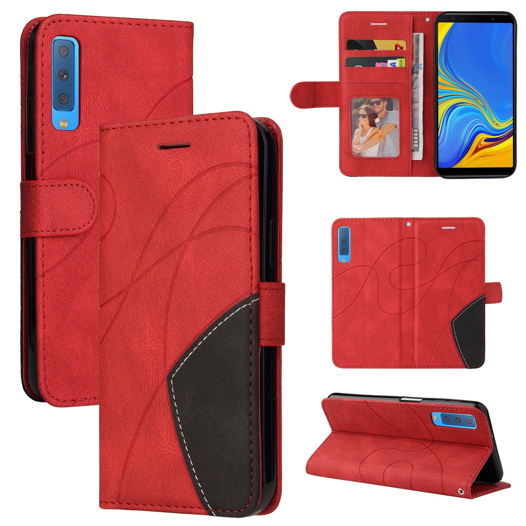 Case for Samsung Galaxy A7 2018 / A750 SS Ốp Ốp Bao Da Điện Thoại Cho