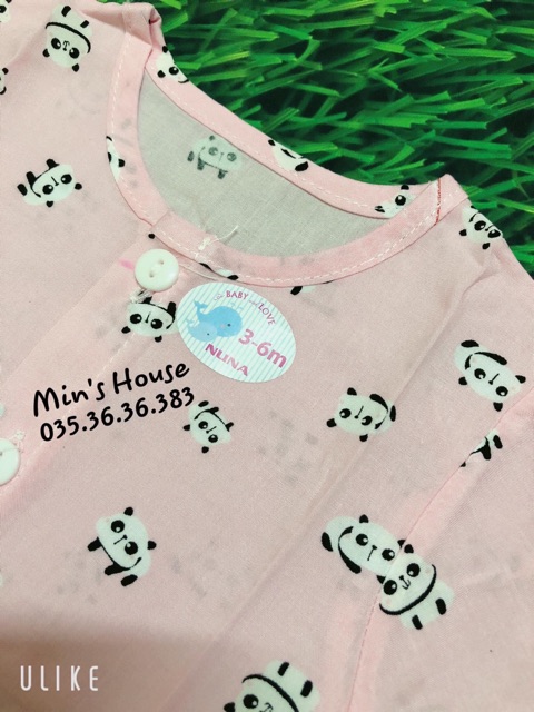 Thanh Lý Áo Cộc Vải Lanh Cho Bé 3-6m