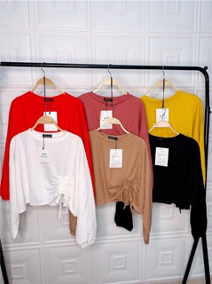 Áo rút dây croptop