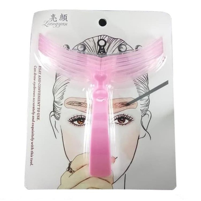 (hàng Mới Về) Bộ Khuôn Vẽ Lông Mày 4 Trong 1 Tiện Dụng | BigBuy360 - bigbuy360.vn