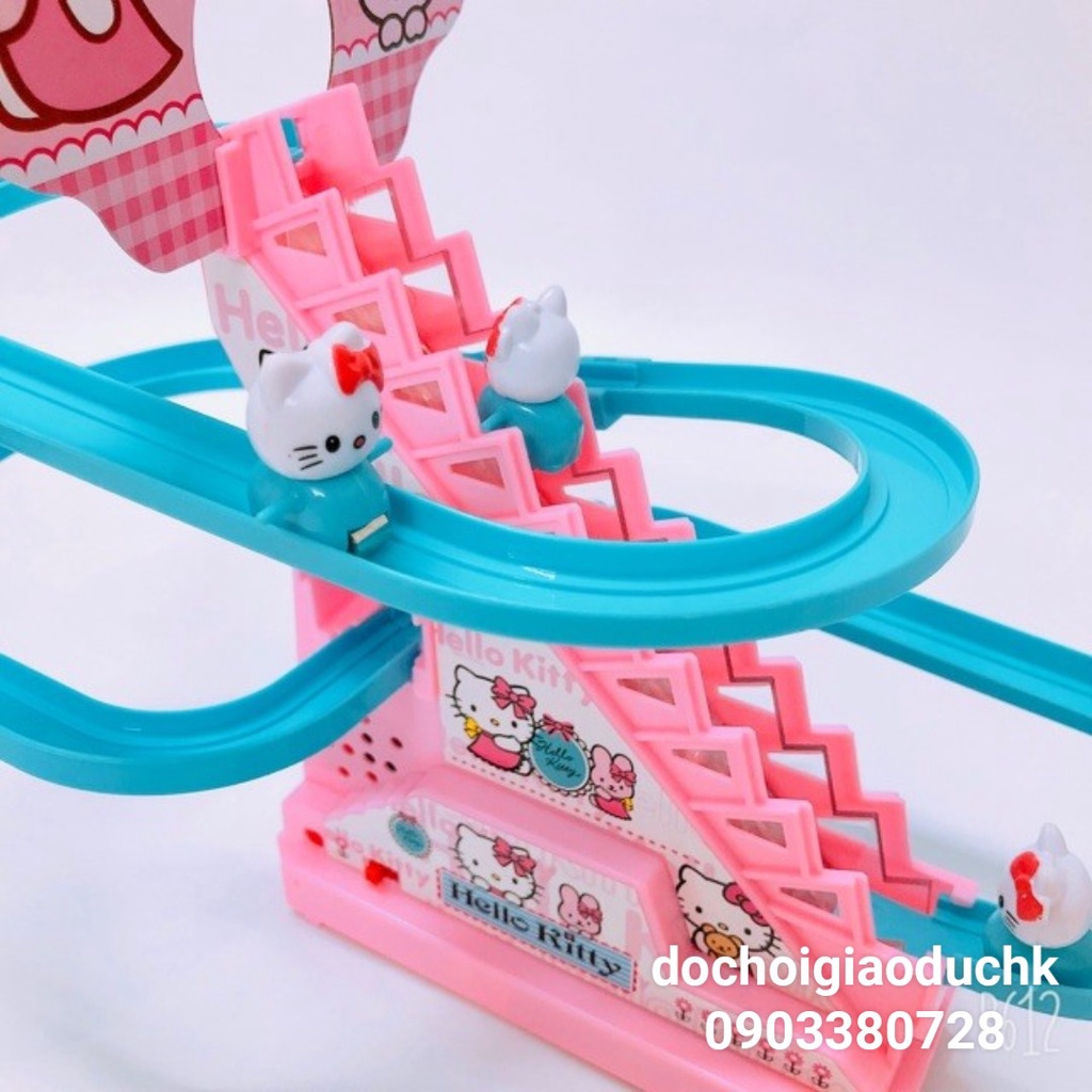 Đồ chơi mèo hello kitty leo thang