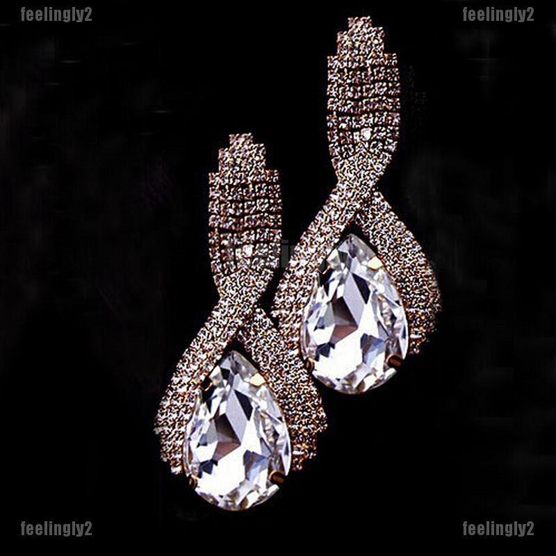 ❤Mặt Trời❤ Khuyên Tai Hình Giọt Nước Nhiều Màu Sắc Phong Cách Vintage