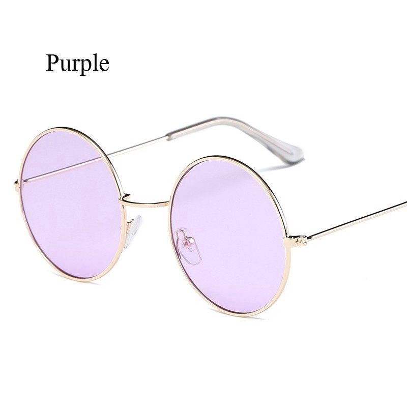 Kính Mát Tròn Gọng Kim Loại Cho Nam Và Nữ